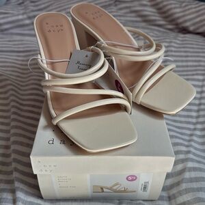 NWT - A New Day Blakely Heels